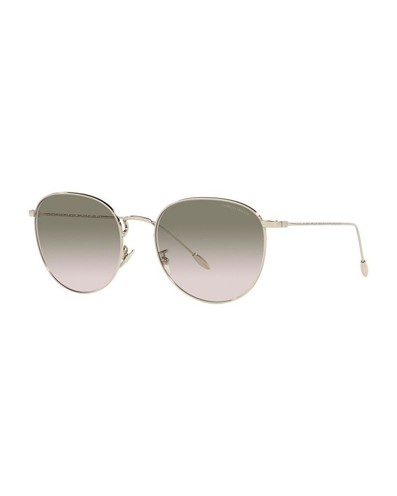 Women's Sunglasses AR6114 54 Pale Gold-Tone $26.72 Womens