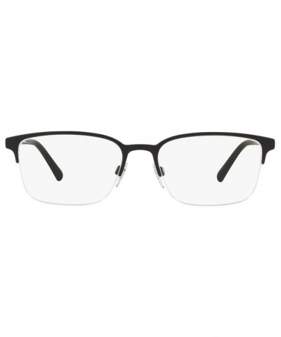 BE1323 Men's Rectangle Eyeglasses Black $52.74 Mens