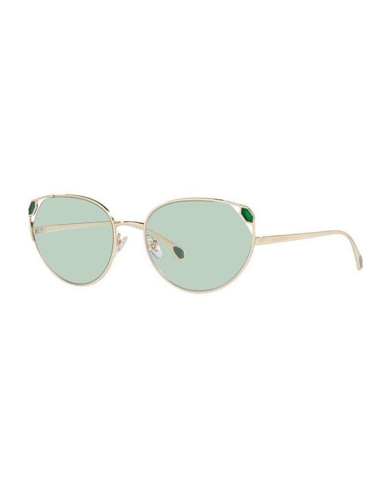 Women's Sunglasses BV6177 56 Pale Gold-Tone $106.25 Womens