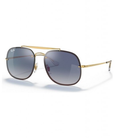 Sunglasses RB3583N 58 BLAZE GENERAL BLUE MIRROR/GOLD $44.10 Unisex