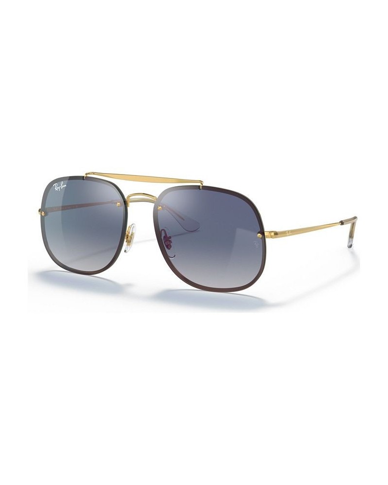 Sunglasses RB3583N 58 BLAZE GENERAL BLUE MIRROR/GOLD $44.10 Unisex