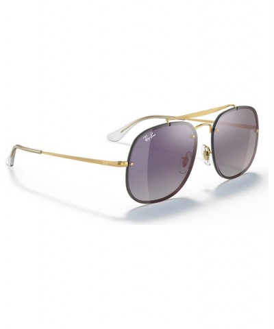 Sunglasses RB3583N 58 BLAZE GENERAL BLUE MIRROR/GOLD $44.10 Unisex