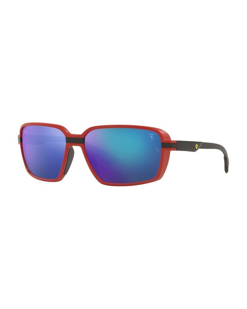 RB8360M Scuderia Ferrari Collection 62 Unisex Sunglasses Red $58.38 Unisex