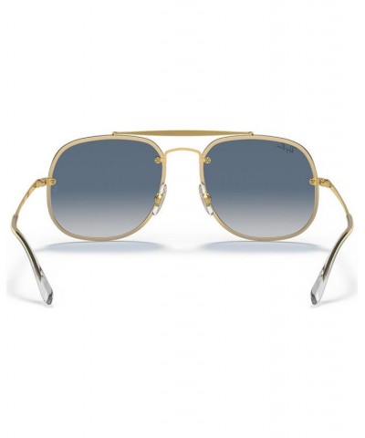 Sunglasses RB3583N 58 BLAZE GENERAL BLUE MIRROR/GOLD $44.10 Unisex