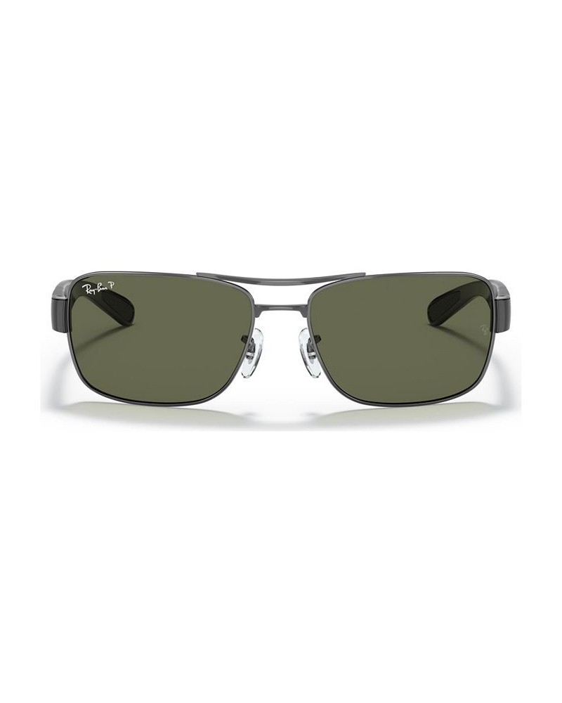 Polarized Sunglasses RB3522 GUNMETAL/GREEN POLAR $33.66 Unisex