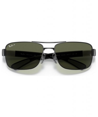 Polarized Sunglasses RB3522 GUNMETAL/GREEN POLAR $33.66 Unisex