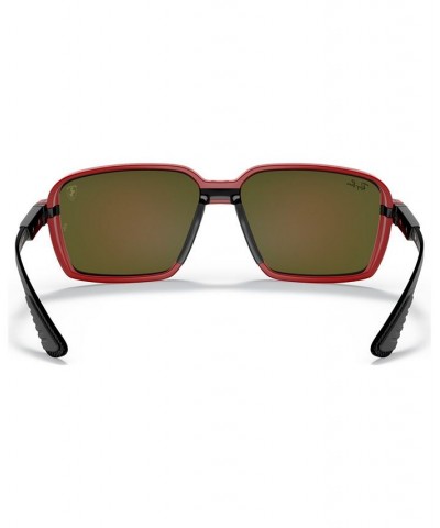 RB8360M Scuderia Ferrari Collection 62 Unisex Sunglasses Red $58.38 Unisex