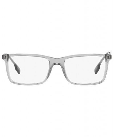 BE2339 Men's Rectangle Eyeglasses Gray $55.67 Mens