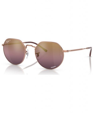 Unisex Polarized Sunglasses RB3565 Rose Gold-Tone $27.28 Unisex