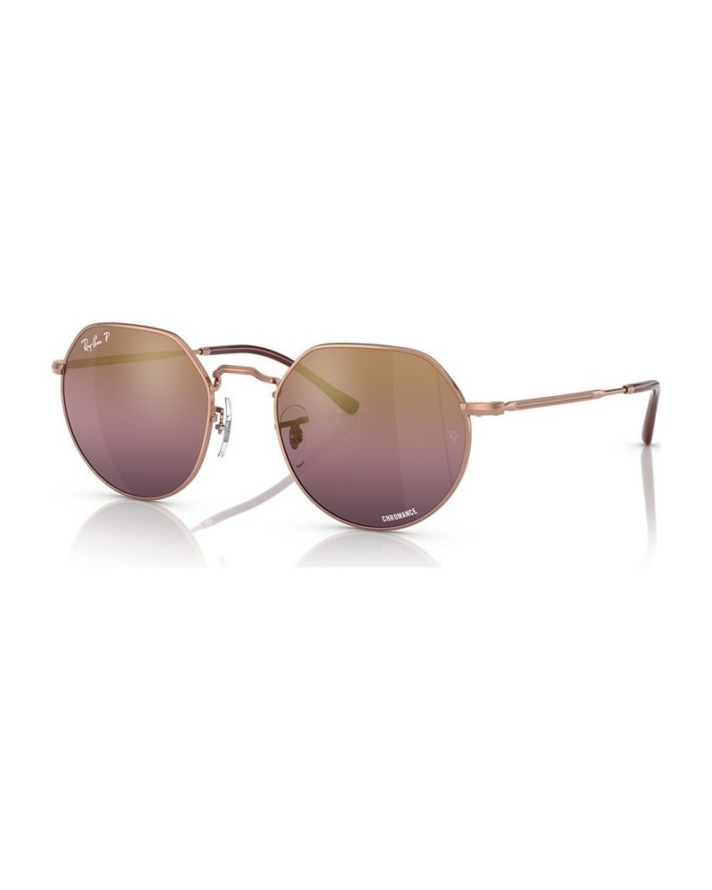 Unisex Polarized Sunglasses RB3565 Rose Gold-Tone $27.28 Unisex