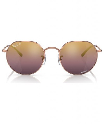 Unisex Polarized Sunglasses RB3565 Rose Gold-Tone $27.28 Unisex