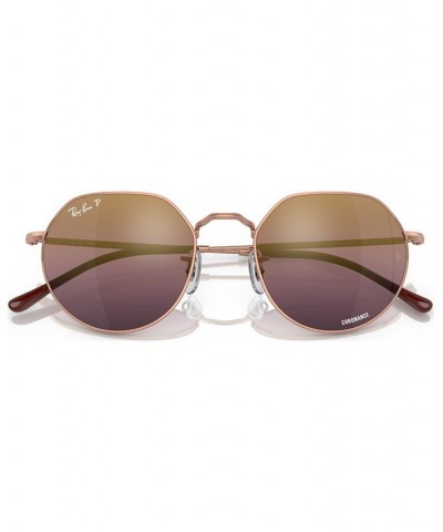 Unisex Polarized Sunglasses RB3565 Rose Gold-Tone $27.28 Unisex