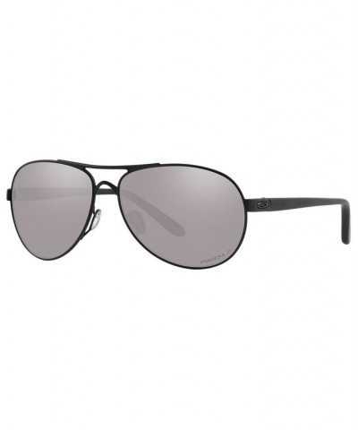 Feedback Polarized Sunglasses OO4079 59 MATTE BLACK $67.50 Unisex