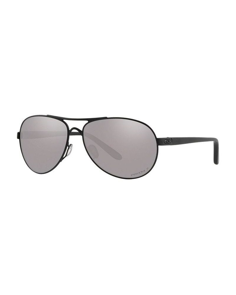 Feedback Polarized Sunglasses OO4079 59 MATTE BLACK $67.50 Unisex