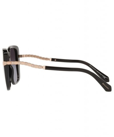 Women's Sunglasses BV8237B 55 Black $53.79 Womens