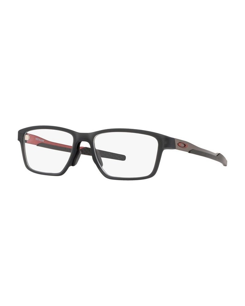 OX8153 Men's Rectangle Eyeglasses Gray $48.62 Mens