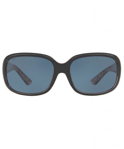 Polarized Sunglasses GANNET 58 BLACK BURGUNDY/ GREY POLAR $23.16 Unisex