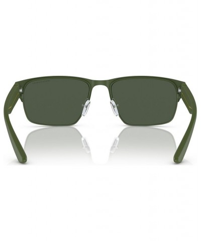 Men's Polarized Sunglasses AX2046S Matte Olive $19.20 Mens