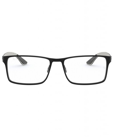 RX8415 Men's Rectangle Eyeglasses Matte Blac $26.40 Mens