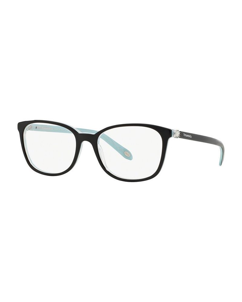 TF2109HB Tiffany Aria Women's Square Eyeglasses Black Blue $99.96 Womens