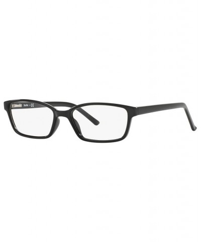 SF1572 Women's Rectangle Eyeglasses Black $12.78 Womens