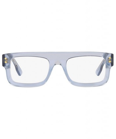 Men's Rectangle Eyeglasses GC00183052-X Blue $116.15 Mens