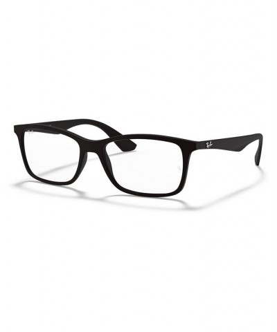 RX7047 Unisex Square Eyeglasses Matte Blac $20.02 Unisex