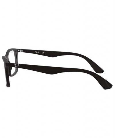 RX7047 Unisex Square Eyeglasses Matte Blac $20.02 Unisex