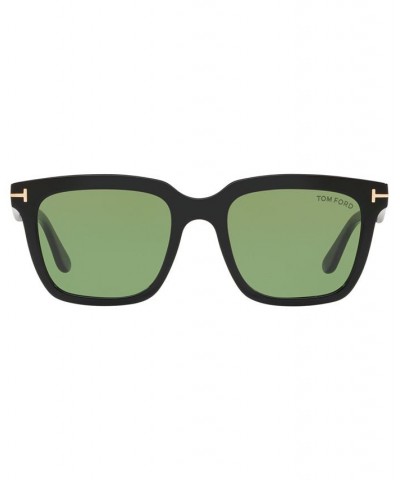 Sunglasses FT0646 53 BLACK SHINY / GREEN $59.25 Unisex