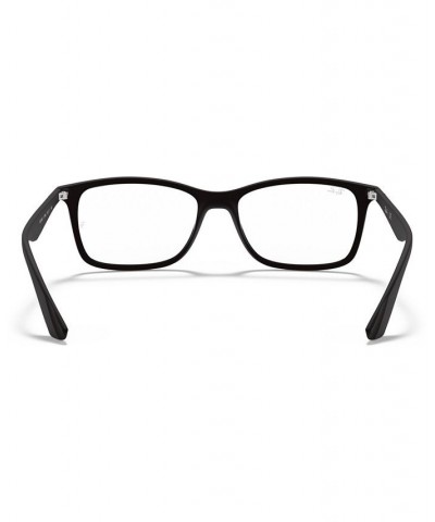 RX7047 Unisex Square Eyeglasses Matte Blac $20.02 Unisex