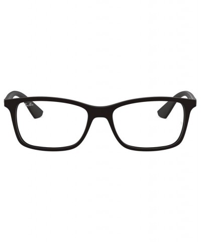 RX7047 Unisex Square Eyeglasses Matte Blac $20.02 Unisex