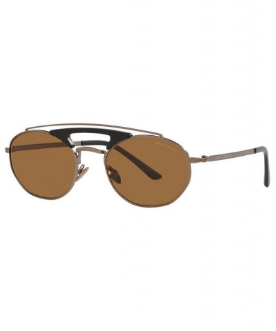 Men's Sunglasses AR6116 53 Matte Bronze $30.15 Mens