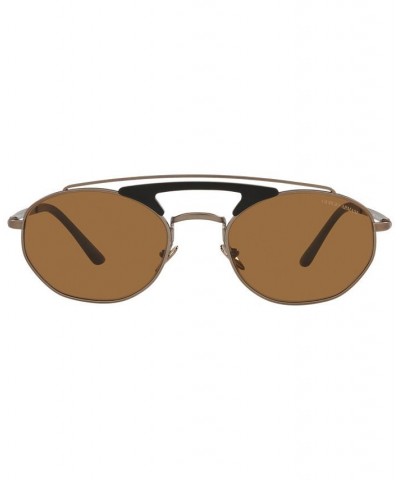 Men's Sunglasses AR6116 53 Matte Bronze $30.15 Mens