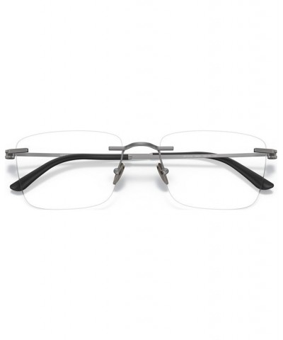 Men's Rectangle Eyeglasses AR5124 Matte Gunmetal $70.62 Mens