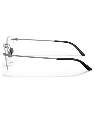 Men's Rectangle Eyeglasses AR5124 Matte Gunmetal $70.62 Mens