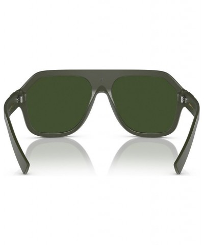 Men's Sunglasses DG4433 Matte Dark Green $96.72 Mens