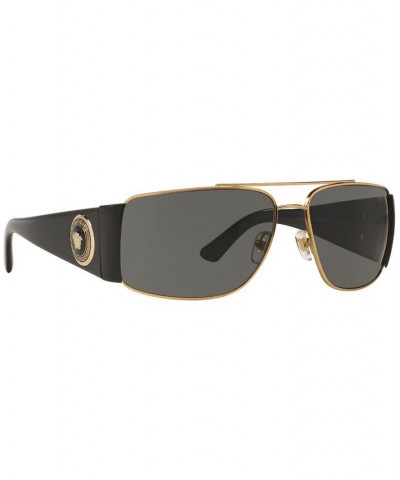 Sunglasses VE2163 63 GOLD/GRAY $80.04 Unisex