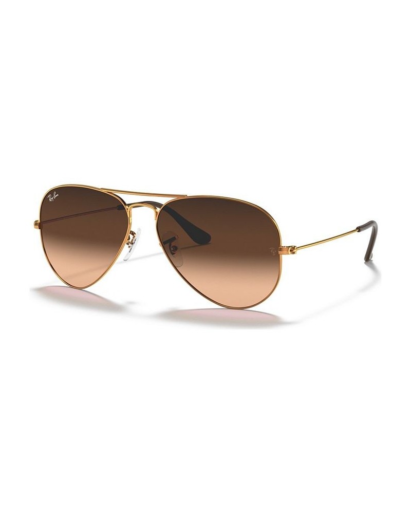 Sunglasses RB3025 AVIATOR GRADIENT GOLD/GREY GRADIENT $51.62 Unisex