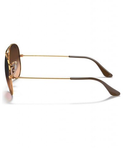 Sunglasses RB3025 AVIATOR GRADIENT GOLD/GREY GRADIENT $51.62 Unisex