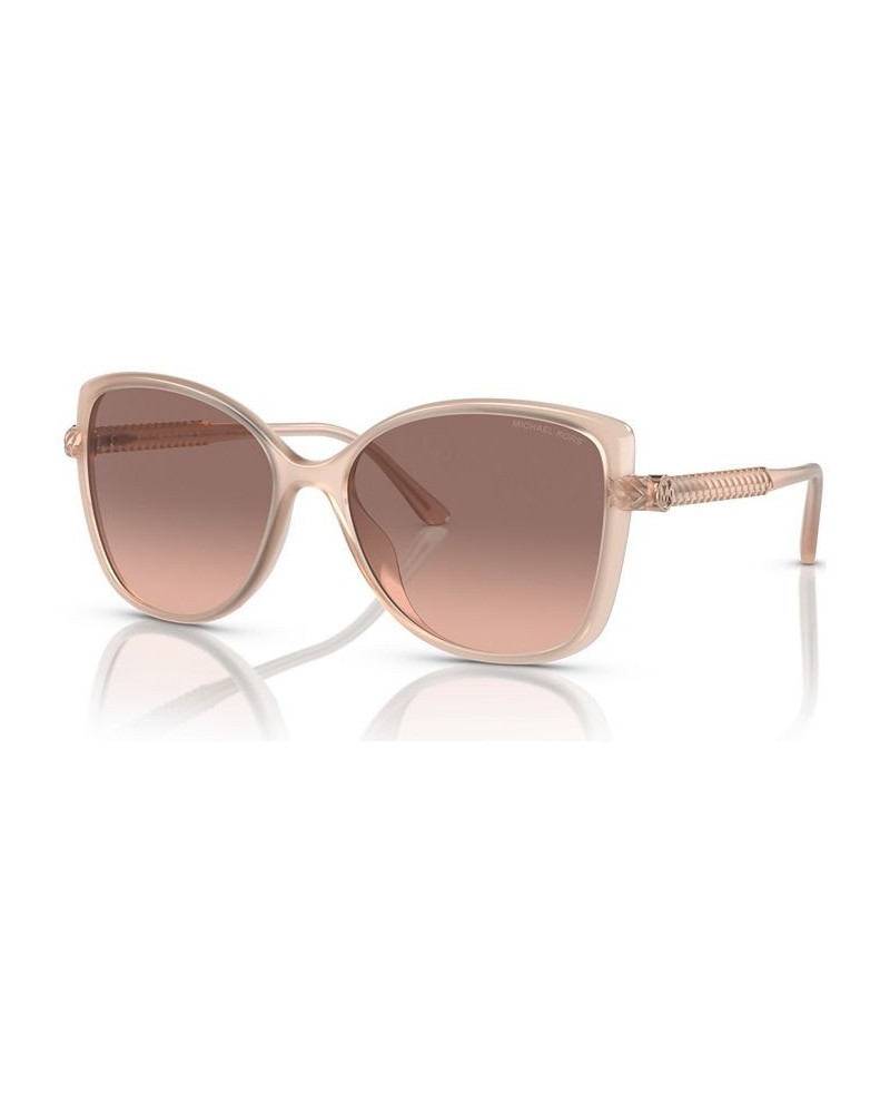 Women's Malta Sunglasses MK2181U57-Y 57 Milky Pink $22.77 Womens