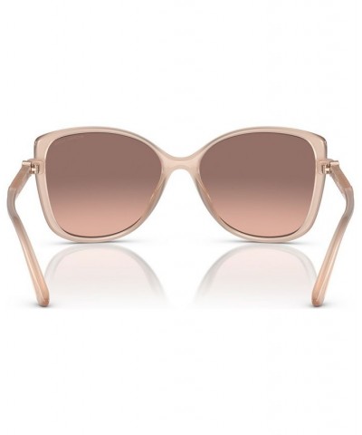 Women's Malta Sunglasses MK2181U57-Y 57 Milky Pink $22.77 Womens