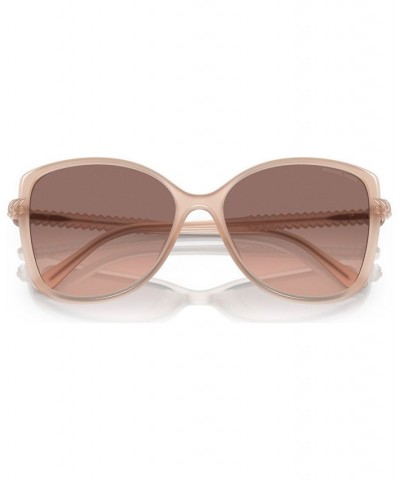 Women's Malta Sunglasses MK2181U57-Y 57 Milky Pink $22.77 Womens