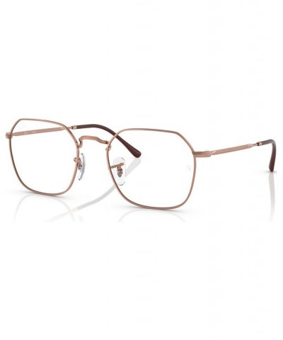 Unisex Irregular Eyeglasses RX3694V51-O Rose Gold-Tone $37.59 Unisex