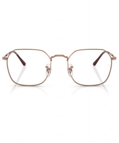 Unisex Irregular Eyeglasses RX3694V51-O Rose Gold-Tone $37.59 Unisex