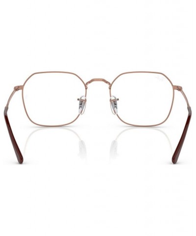 Unisex Irregular Eyeglasses RX3694V51-O Rose Gold-Tone $37.59 Unisex