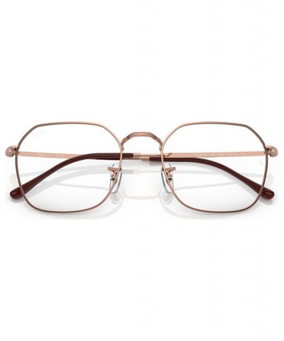 Unisex Irregular Eyeglasses RX3694V51-O Rose Gold-Tone $37.59 Unisex