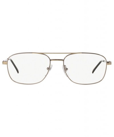 SF2152 Men's Square Eyeglasses Gold Silve $28.77 Mens