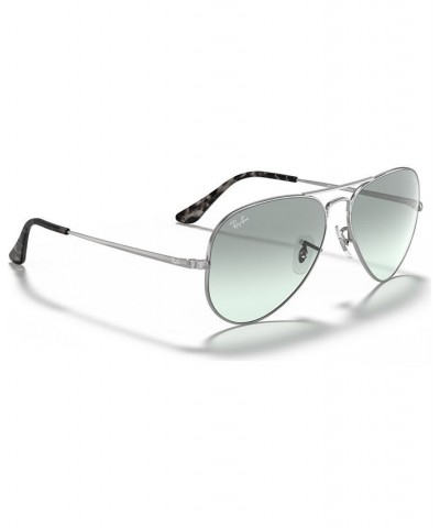 Photochromatic Sunglasses RB3689 55 SILVER/PHOTO AZURE GRADIENT BLUE $29.70 Unisex