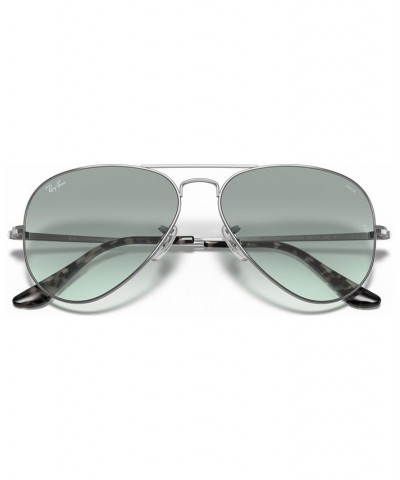 Photochromatic Sunglasses RB3689 55 SILVER/PHOTO AZURE GRADIENT BLUE $29.70 Unisex