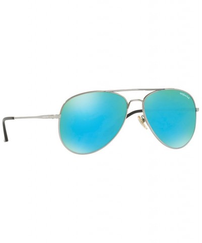 Sunglasses HU1001 59 GUNMETAL/GREEN MIRROR $14.85 Unisex